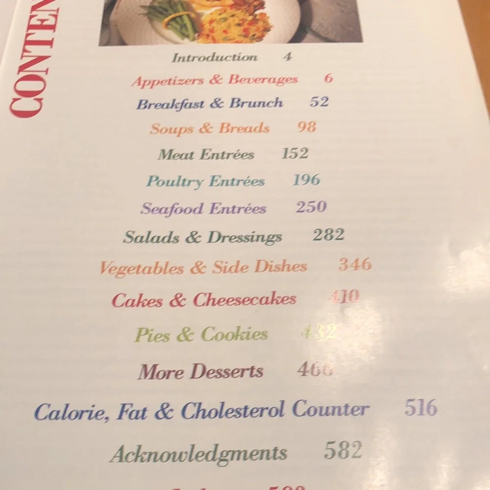 Light Cooking Cookbook Low Fat, Calorie& Cholesterol Publications International - Picture 7 of 10